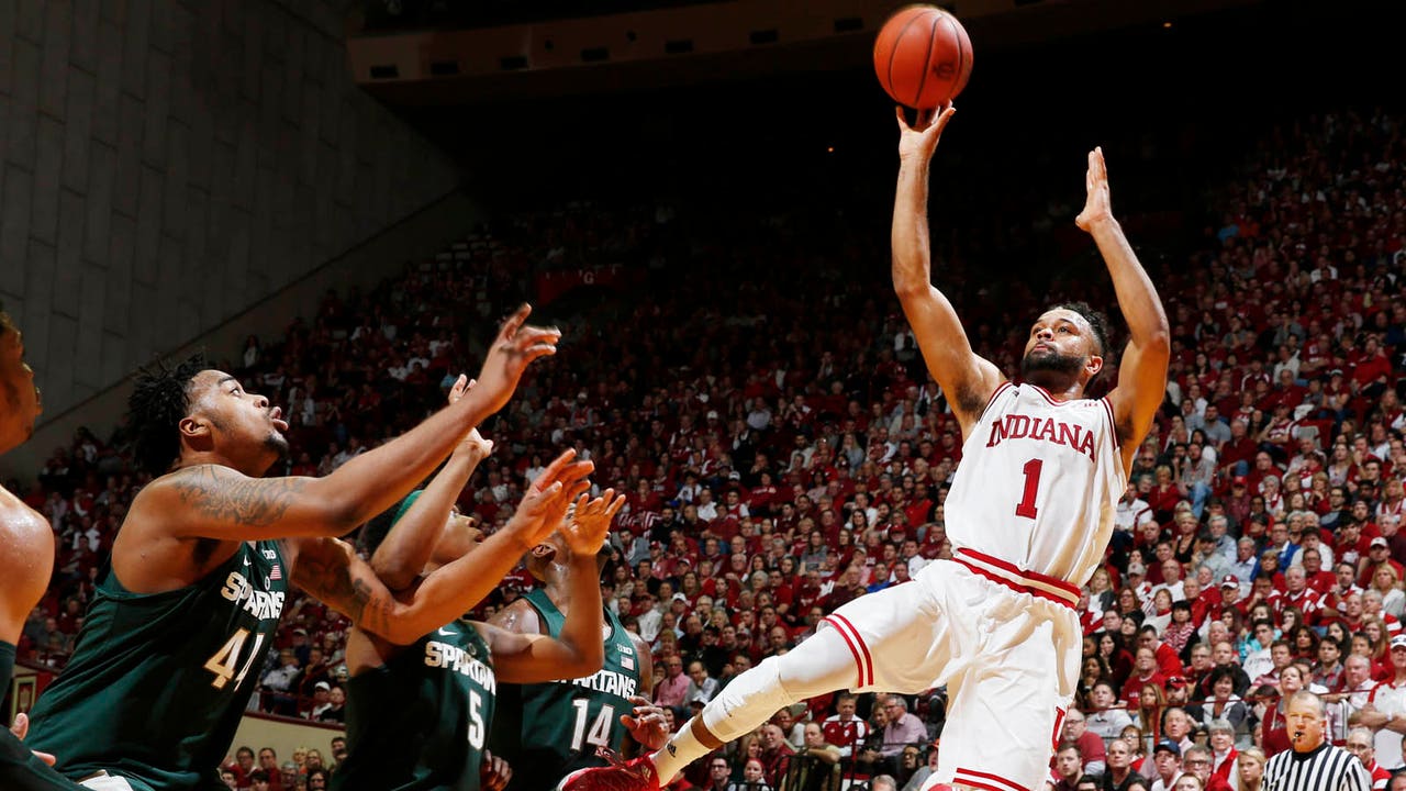 Blackmon scores 33 as Indiana defeats Michigan State 82-75
